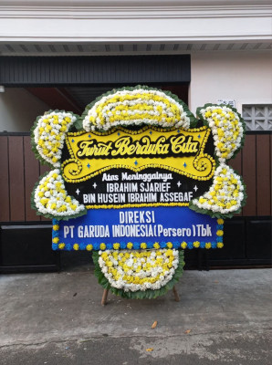 Papan Bunga Duka di Siempat Nempu Hilir